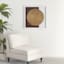 Crosby St. Glass Framed Circle Print Wall Art, 29"