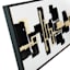 Crosby St. Framed Abstract Boxes Canvas Wall Art, 40x16