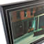 Glass Framed Nighthawks Print Wall Art, 37x22