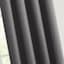 Found & Fable Huntington Steel Crushed Room Darkening Grommet Curtain Panel, 84"