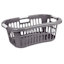 Grey Laundry Basket, 40l