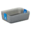 3-Pack Drawer Organizer, Grey
