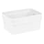 2-Pack White Storage Container, 8.5l