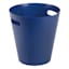 Navy Blue Round Wastebasket, 5l