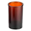 Honeybloom Asher Glass Amber Tumbler, 4.2"