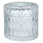 Providence Diana Blue Textured Glass Jar, 3.3"
