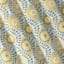 13-Piece Yellow & Grey Glendale Medallion Shower Curtain Set, 72"