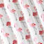 13-Piece Flamingos Pink Shower Curtain Set, 72"