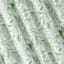 13-Pece Green Palmyra Leaf Shower Curtain Set, 72"