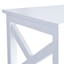 Providence Xavier 2-Tier White Accent Table, 26"