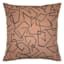 Crosby St. Brown Geo Jacquard Throw Pillow, 18"