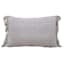 Honeybloom Purple Chunky Woven Stripe Throw Pillow, 14x24