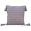 Honeybloom Purple Chunky Slub Weave Throw Pillow, 18"