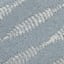Providence Blue Fern Leaf Beaded Pattern Throw Pillow, 12"
