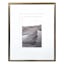 8x10 Champagne Thin Matted to 4x6 Wall Frame