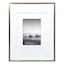 11x14 Champagne Thin Matted to 5x7 Wall Frame