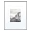 16x20 Black Thin Matted to 8x10 Wall Frame