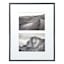 2-Opening Black Thin Collage Picture Frame, 11x14