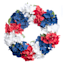 Providence Patriotic Hydrangea Wreath, 20"