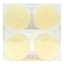 Honeybloom 4-Pack Ivory Unscented Votive Candles