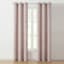 Corey Blush Light Filtering Grommet Curtain Panel, 84"