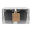 Honeybloom 4-Pack Unscented Votive Candles, Black
