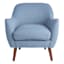 Honeybloom Braxton Accent Chair, Blue