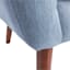 Honeybloom Braxton Accent Chair, Blue