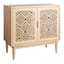Tracey Boyd Elaina Wooden Cabinet, Natural