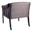 Found & Fable Faux Leather Accent Chair, Grey
