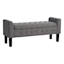 Providence Andy Storage Bench, Grey