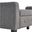 Providence Andy Storage Bench, Grey