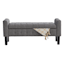 Providence Andy Storage Bench, Grey