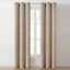 Jessica Tan Chenille Light Filtering Curtain Panel, 84"