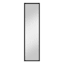 Black Basic Leaner Mirror, 14x50