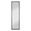 Black Ornate Leaner Mirror, 14x50