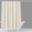 Honeybloom Ivory Swallows Printed Shower Curtain, 72"