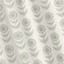 Honeybloom Sage Flower Stamp Printed Shower Curtain, 72"