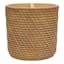 Found & Fable Luca Natural Woven Toothbrush Holder, 4.5"