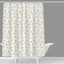 Honeybloom Sage Swallows Printed Shower Curtain, 72"