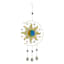 Glass Sun Metal Wind Chime, 31"