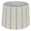 Found & Fable Striped Textured Small Table Lamp Shade, 9x11x9