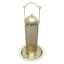 Found & Fable Gold Mesh Bird Feeder, 13"