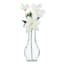 Clear Glass Bud Vase, 6.5"
