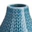 Blue Ceramic Vase, 5"