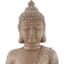 Found & Fable Buddha Solar Globe Outdoor Garden Statue, 26"