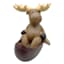 Moose Outdoor Garden Statue, 14"