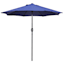 Navy Blue Crank & Tilt Round Patio Umbrella, 7.5'