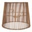 Found & Fable Natural Rattan Small Table Lamp Shade, 9x11x9