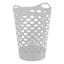 Gray Flexible Laundry Hamper, 60l